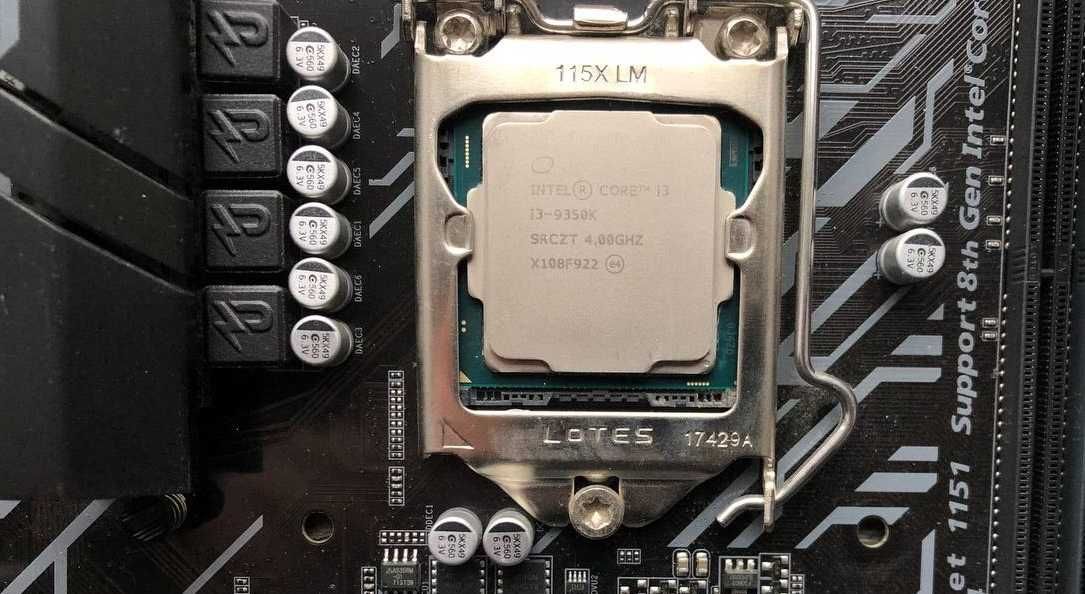 Комплект Gigabyte Z370P D3 + Intel Core i3-9350K