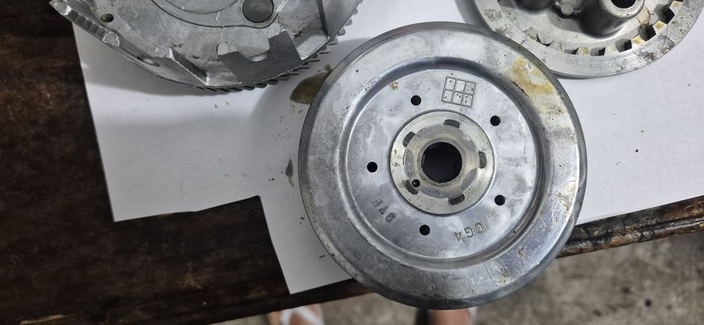 Embraiagem yamaha dtr 125 original, cesto,cepo ,prato de encosto como