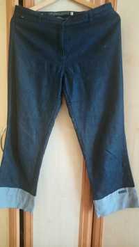 Spodnie typu rybaczki jeans XL