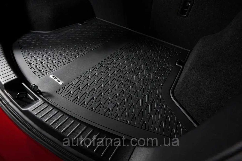 Коврик Mazda CX-5 2017-2022,  Оригінал в багажник Мазда сх5 резиновий