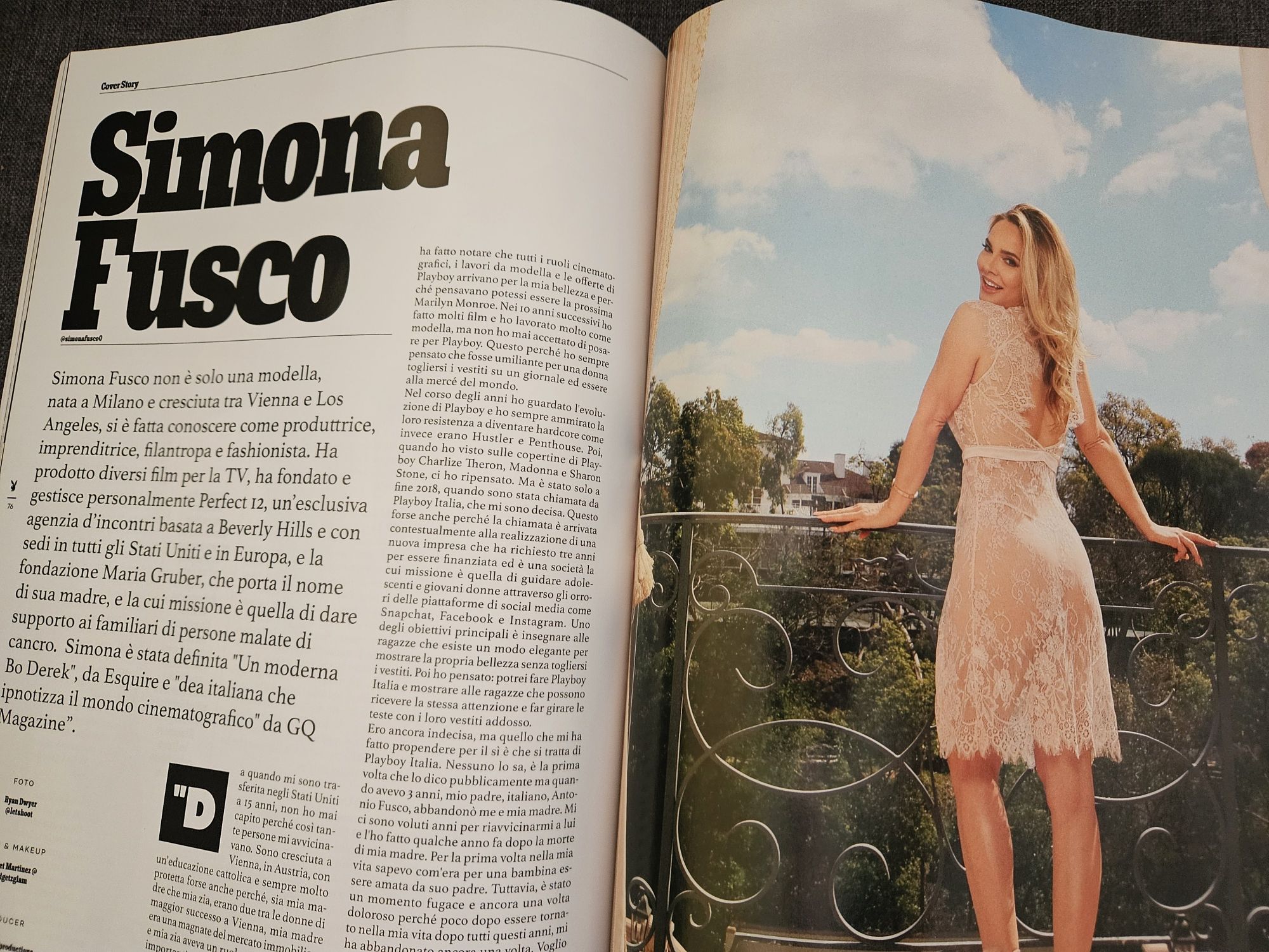Playboy Włoski z Simona Fusco !!!