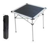 Stolik turystyczny aluminiowy składany 70x70x70 cm na działke ryby