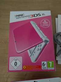 New Nintendo 3ds XL Luma Różowy Pink White