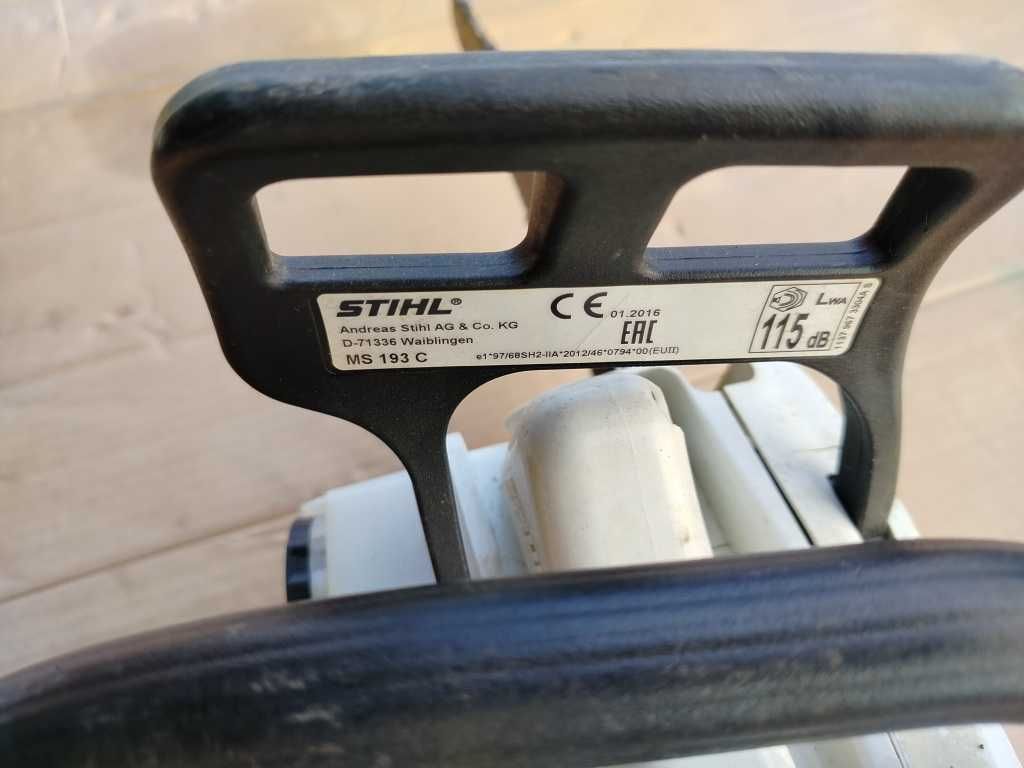Piła Stihl ms 193 1,8 KM 3,6 kg 200t, 020t ciesielka, gałęziówka