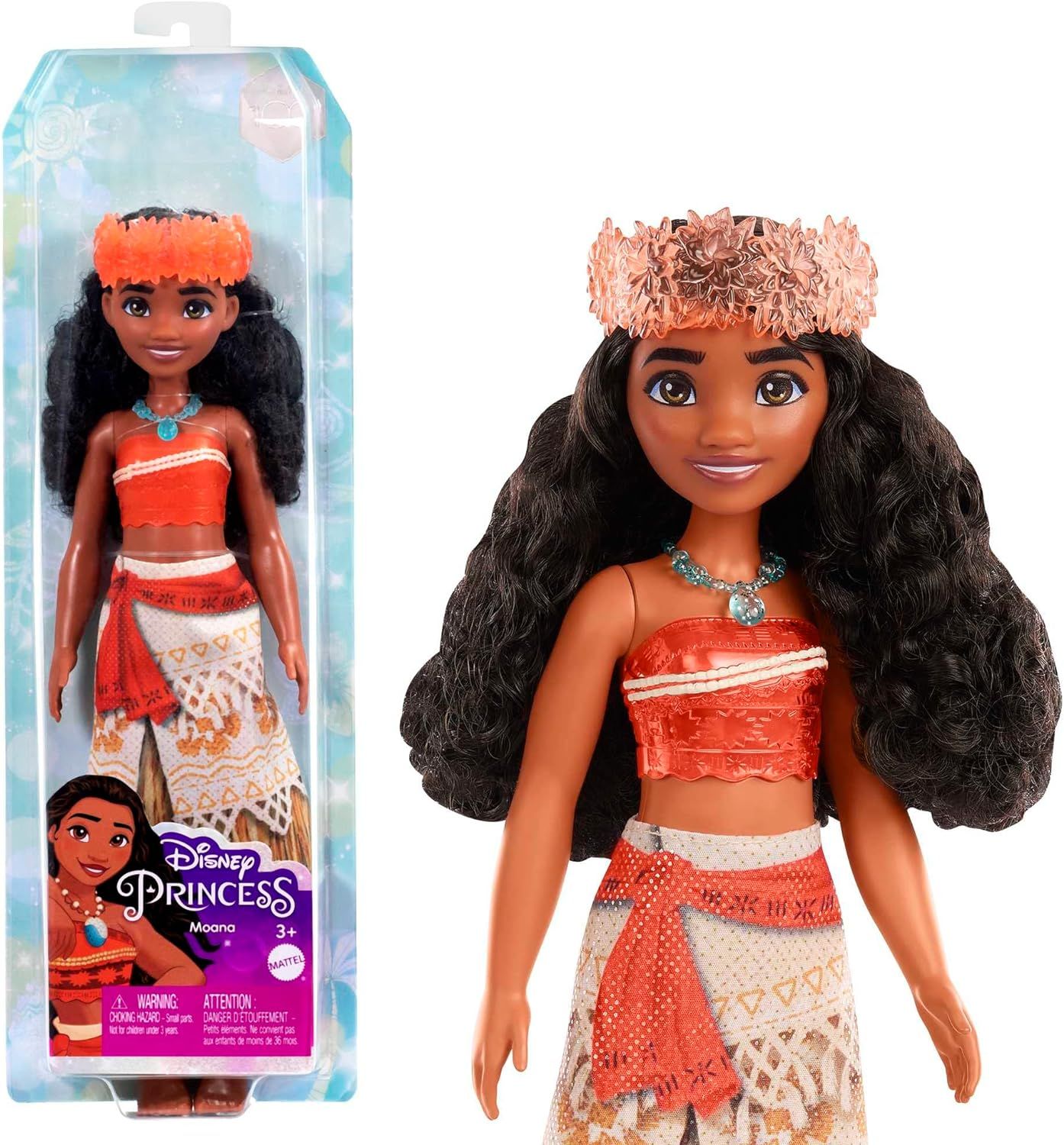 Piękna lalka z bajki Vaiana Mattel dla dziewczynki 3+