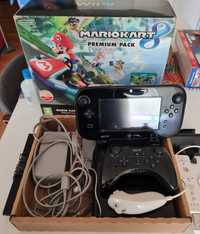 Nintendo Wii U | 32GB | HD | Mario Kart 8 | com acessórios e jogos