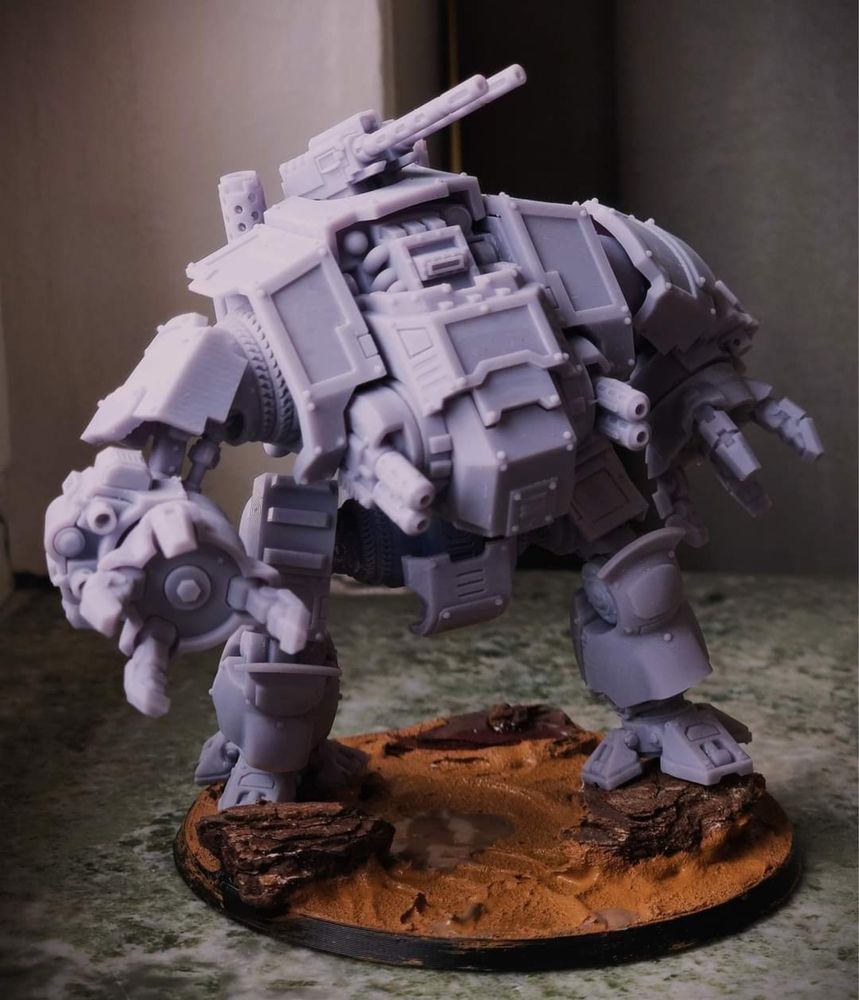 Druk 3D Warhammer 40k Space Marines Brutalis Redemptor Dred