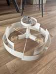 Lampa sufitowa biała 50cm