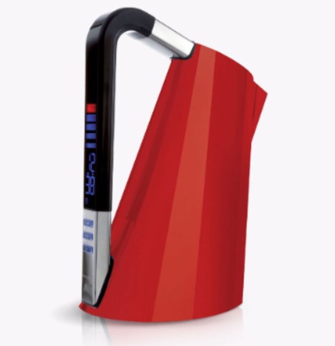 Электрочайник Bugatti, красный, 1.7л, с таймером., остался один