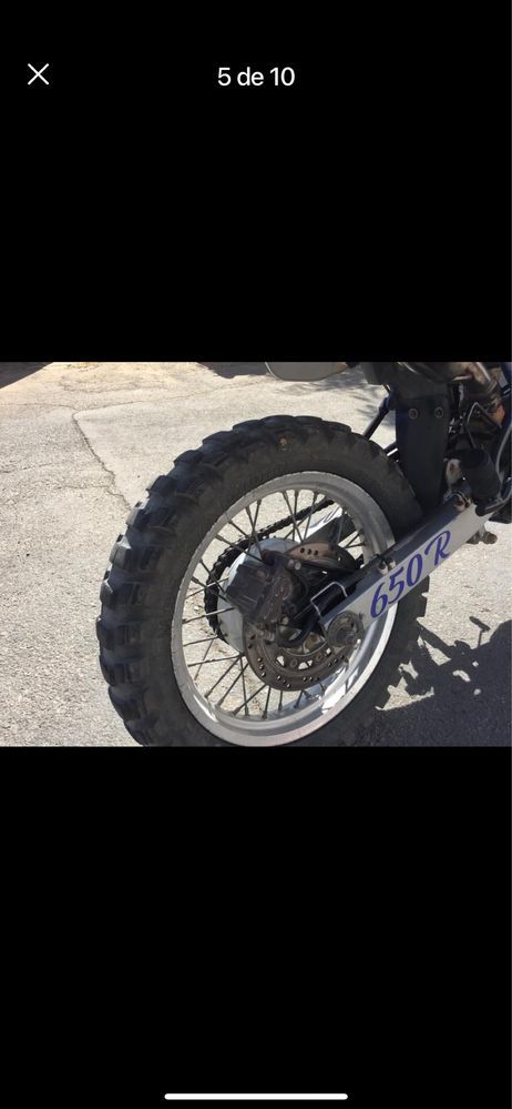 Suzuki dr 650.
