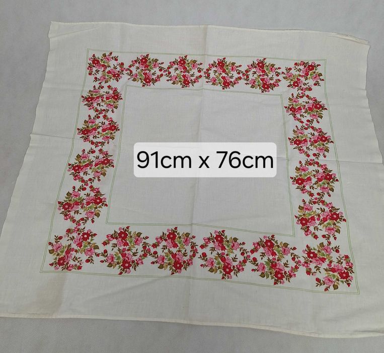 obrus serweta PRL vintage