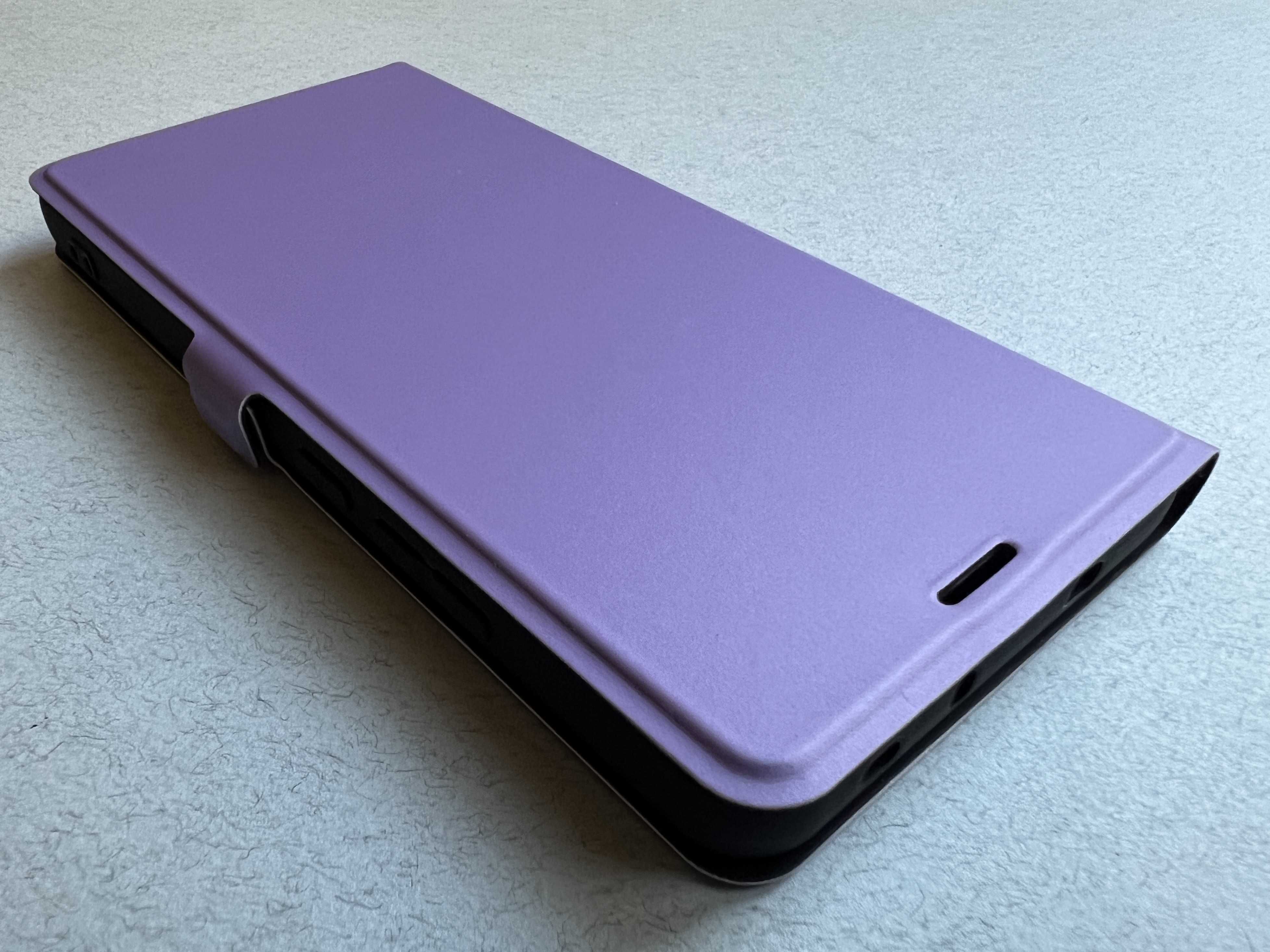 Poco X7 Pro чохол-книжка Wave Flap Purple фіолетовий чехол шкіра кожа