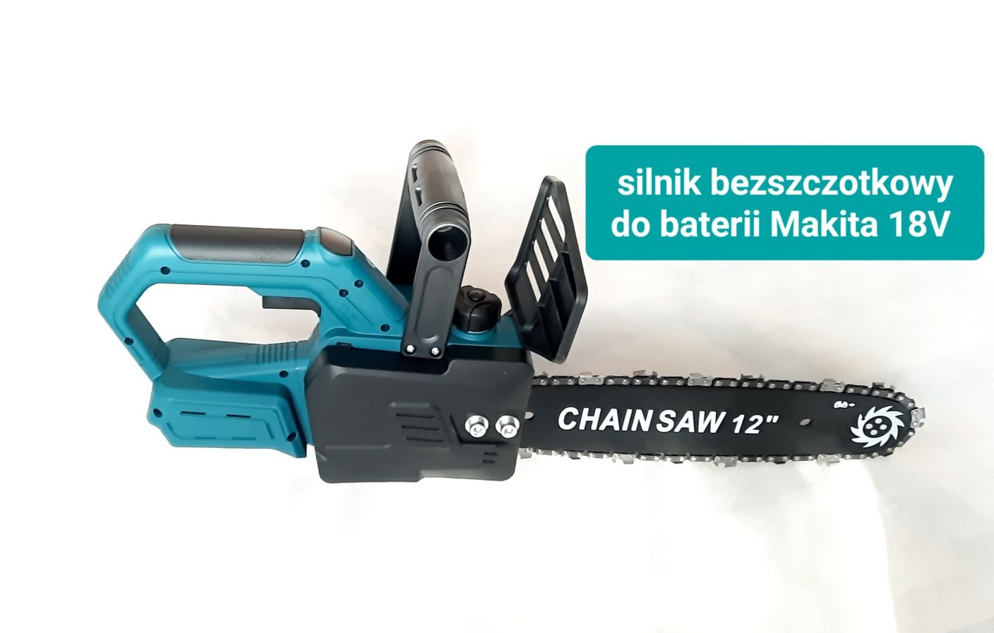 Piła elektryczna pilarka łańcuchowa 12 cali do bateri Makita 18V