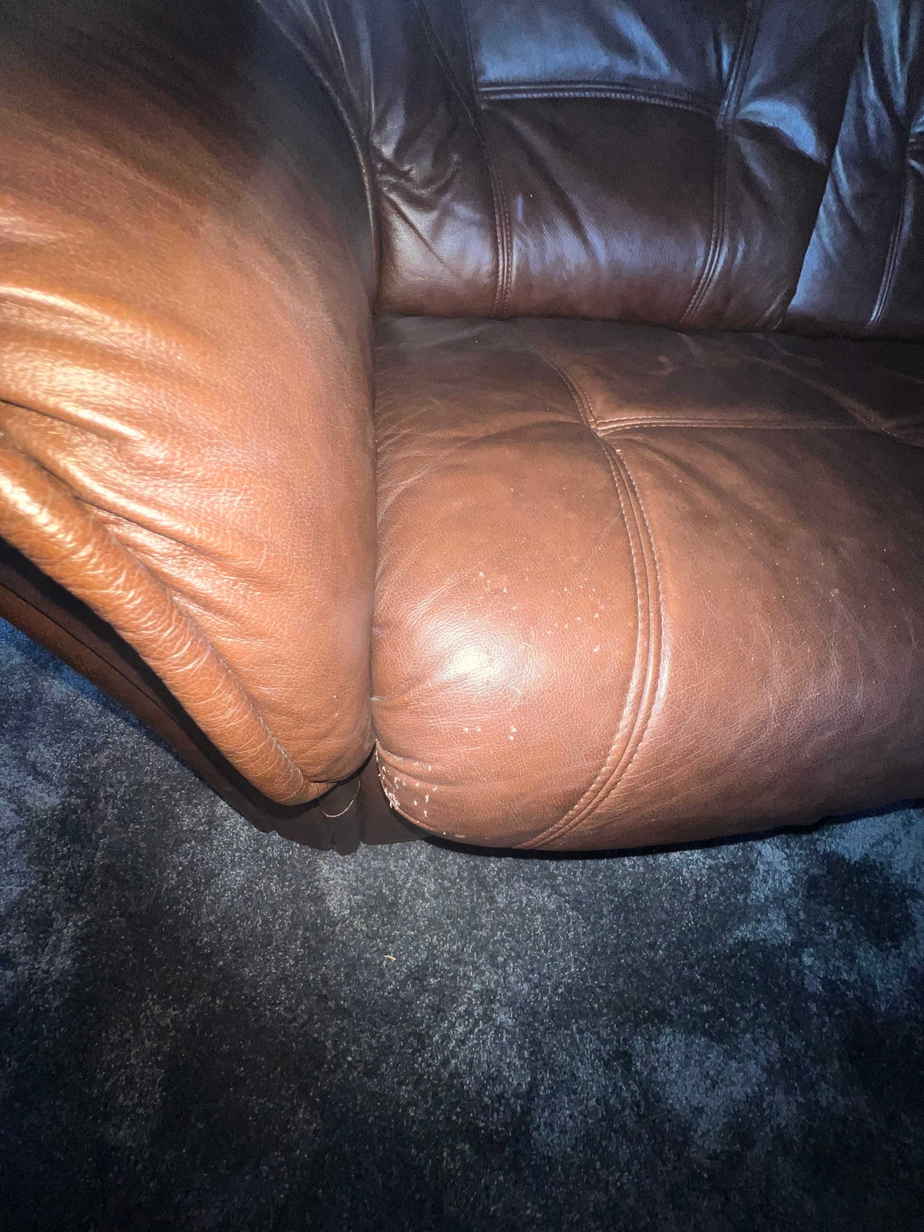 Wypoczynek skórzany - sofa 3 osobowa sofa 2 osobowa fotel