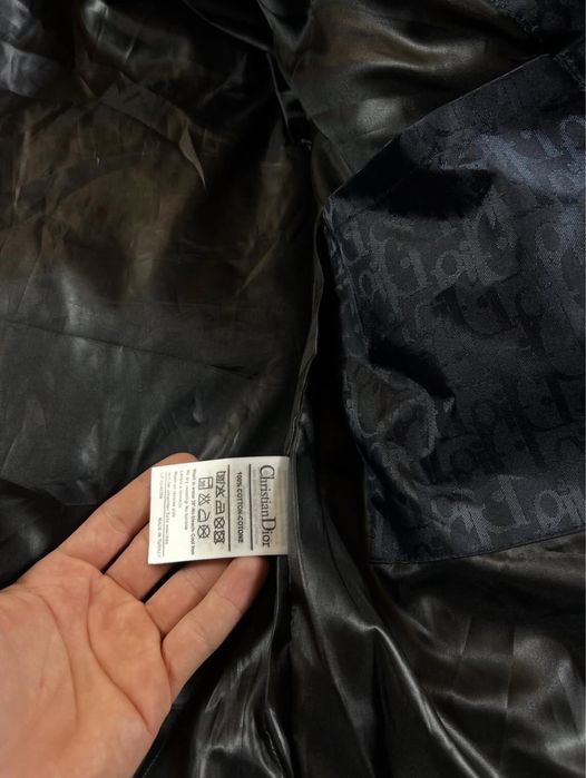 Пуховик Діор монограм