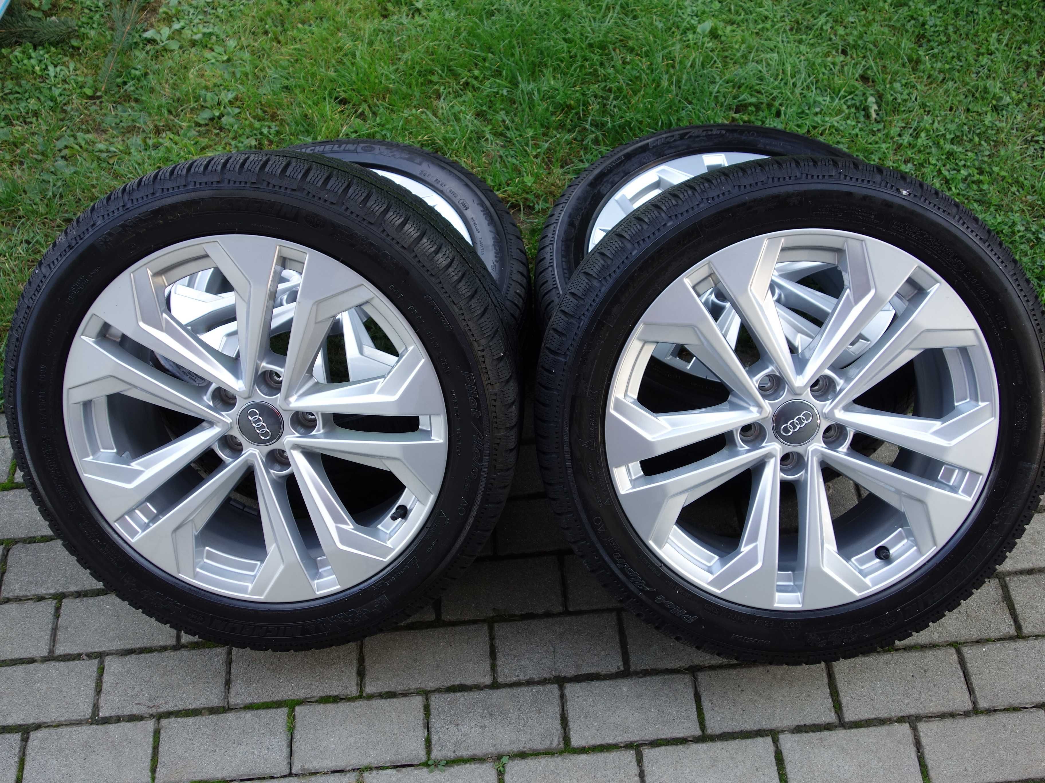 Koła ZIMOWE AUDI A4 ALLROAD A6 C7 C8 A5 18'' Michelin 2020