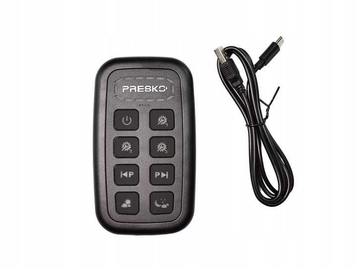 Belka ostrzegawcza stroboskopowa LED Pomoc drogowa 90cm pilot
