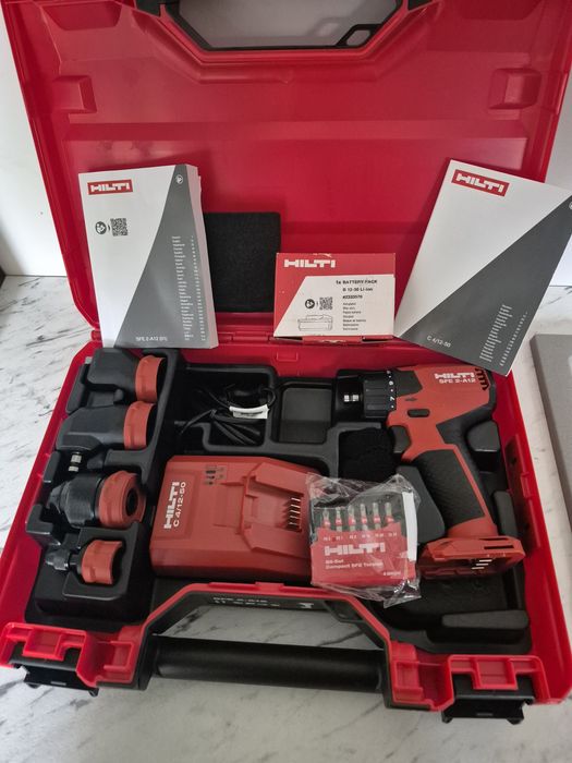HILTI SFE 2-A12 wkrętarka pełen komplet