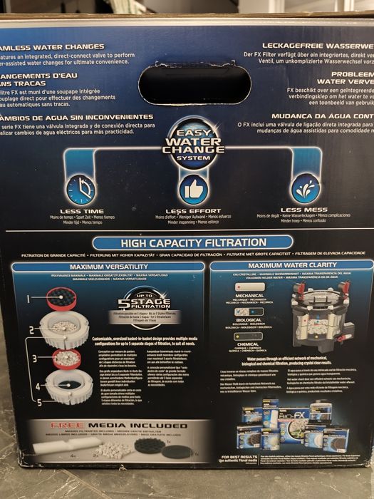 Filtr zewnętrzny Fluval FX4 – jak nowy!