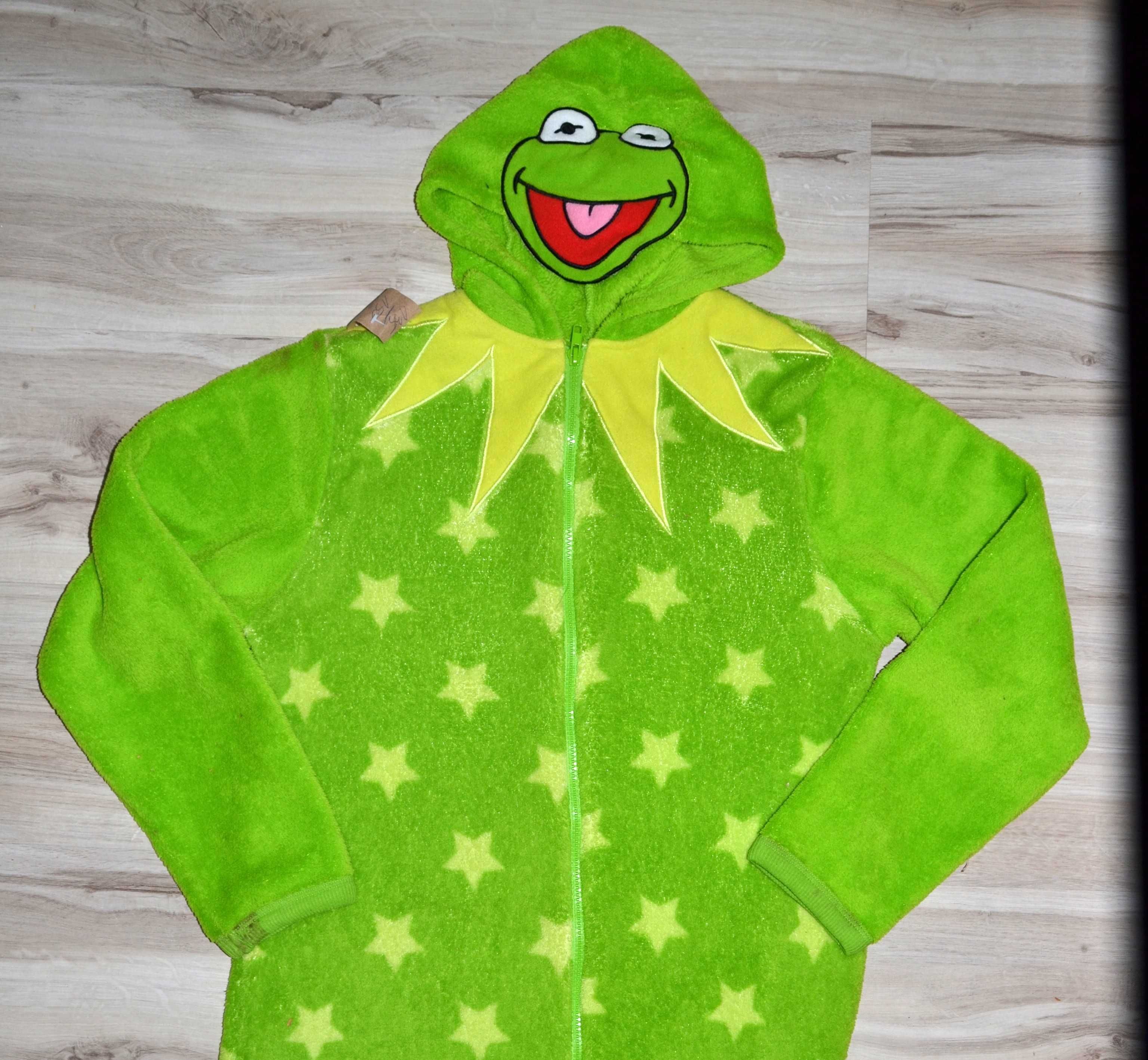 137^ żaba Kermit strój przebranie piżama XS/S