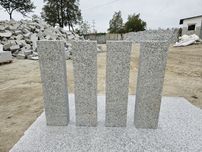 PALISADA GRANITOWA CIĘTA płomieniowana / Producent/ Polski Granit