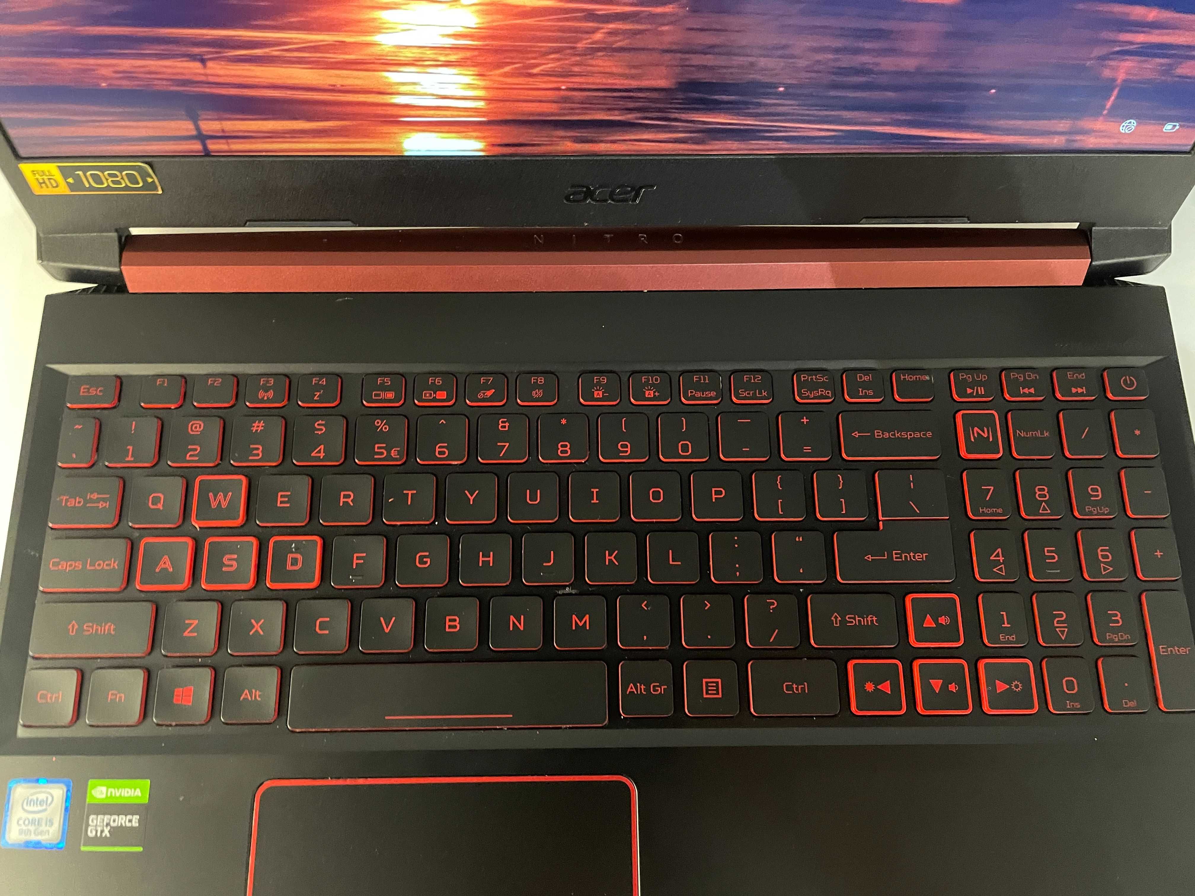 Laptop ACER Nitro 5 - Intel Core i5-9300H - GTX 1660Ti - 8GB RAM