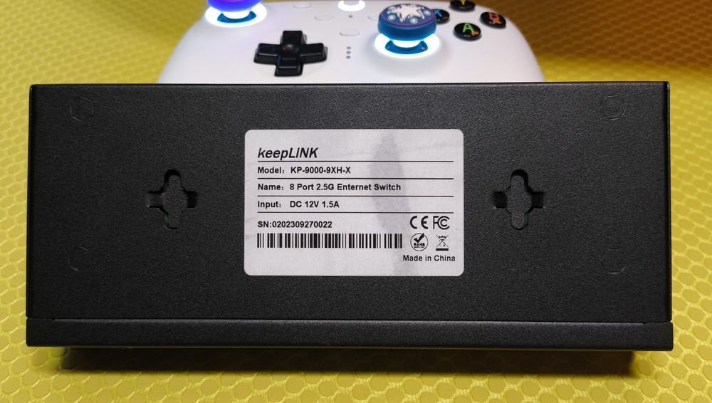 Ethernet Switch keepLINK KP-9000-9XH-X на 8 портів 2.5G & SFP+ 10G