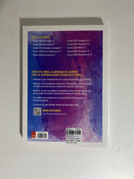 Livro preparação para exame de fisico quimica