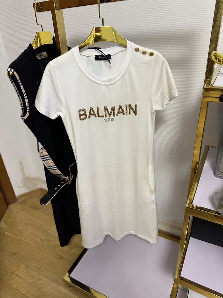 Sukienka z kieszeniami Balmain S