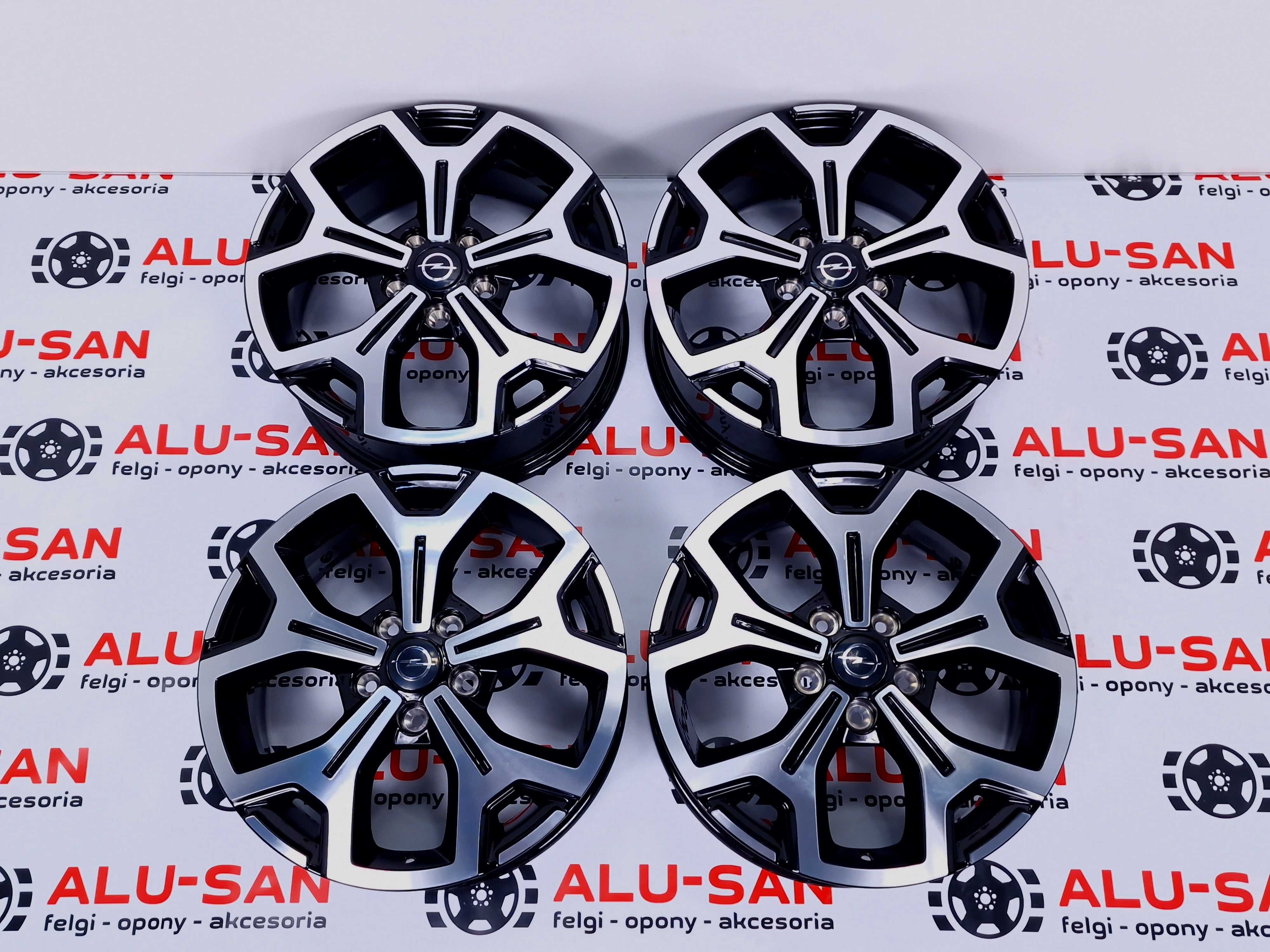 NOWE alufelgi OPEL 17" 5x114,3 VIVARO Czarne