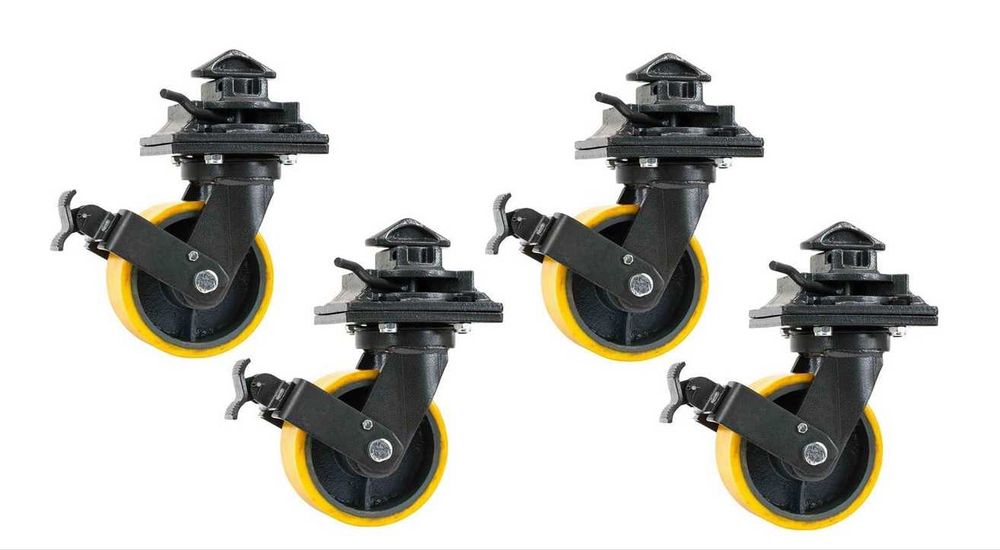 Koło podporowe pod kontener morski biurowy Koła z twistlockiem