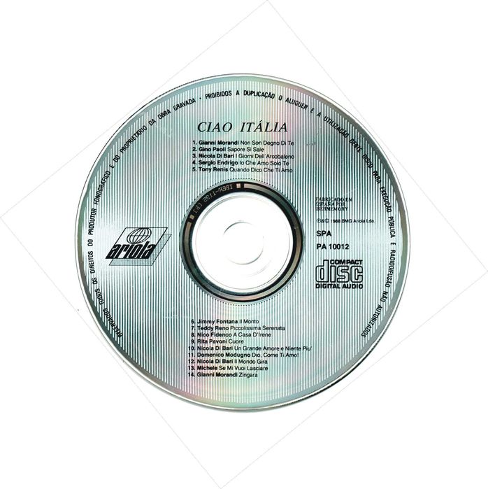 Various – Ciao Italia! - CD - 1988