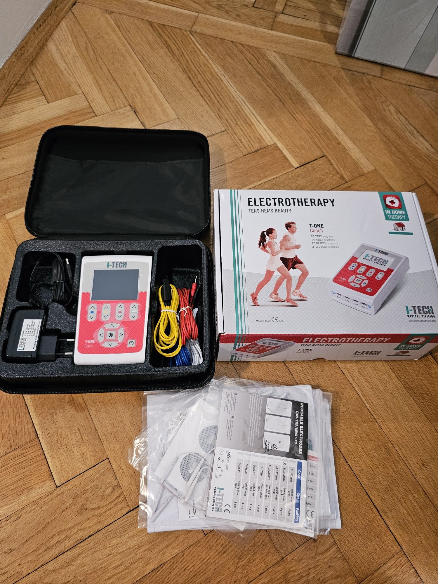 Nowy I-Tech T-One Coach Przenośny Aparat Do Elektroterapii Itech Tone