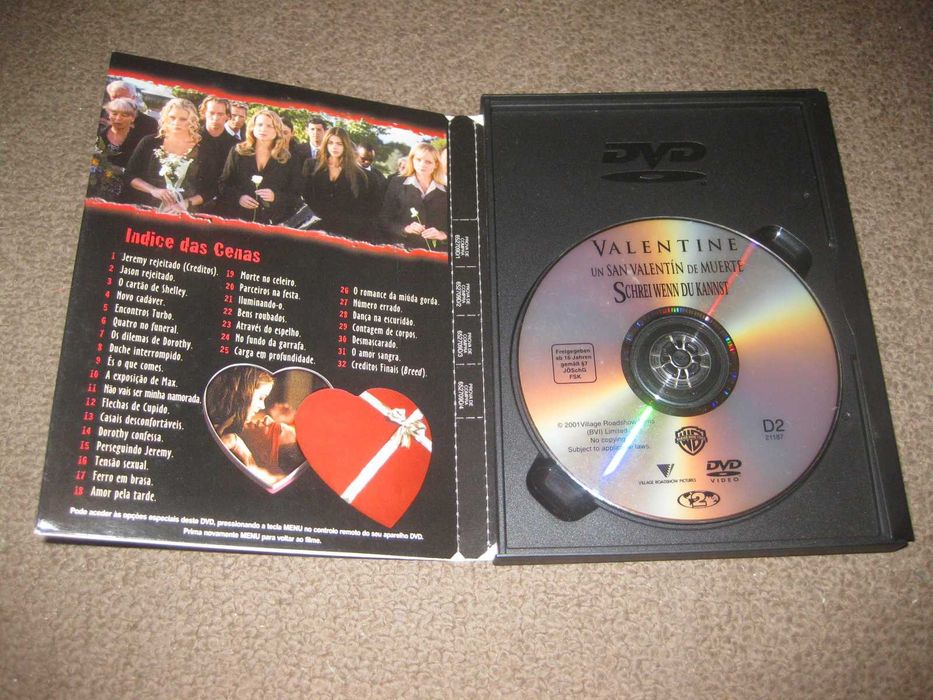 DVD "Terror no Dia de São Valentim" com Katherine Heigl/Snapper!