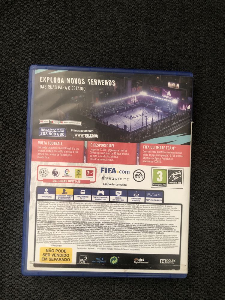 Fifa 20 para ps4, em bom estado
