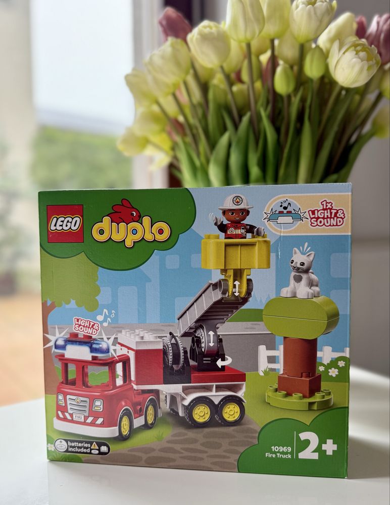 LEGO DUPLO 10969 wóz strażacki nowy