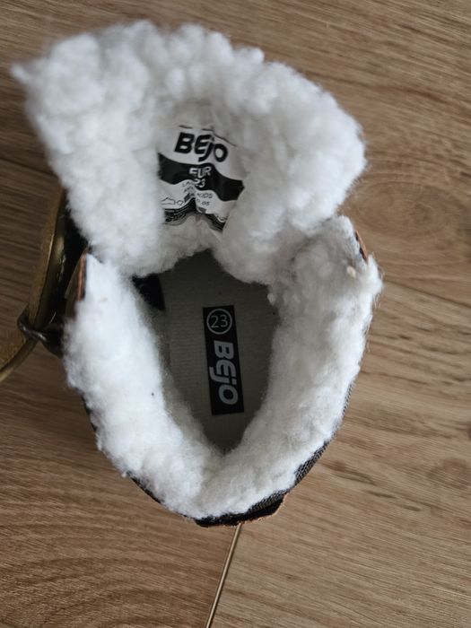 Nowe buty zimowe bejo rozmiar 23