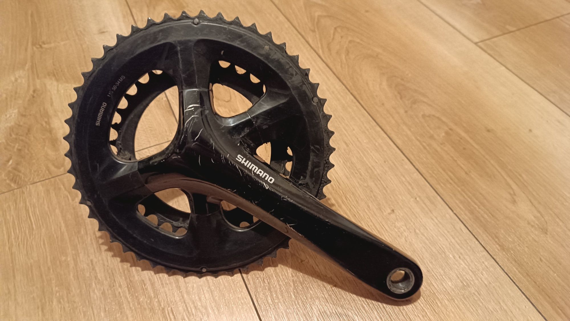 Korba, ramię Shimano FC RS510 11S 50-34 MS 175 jak 105 - mocno używana