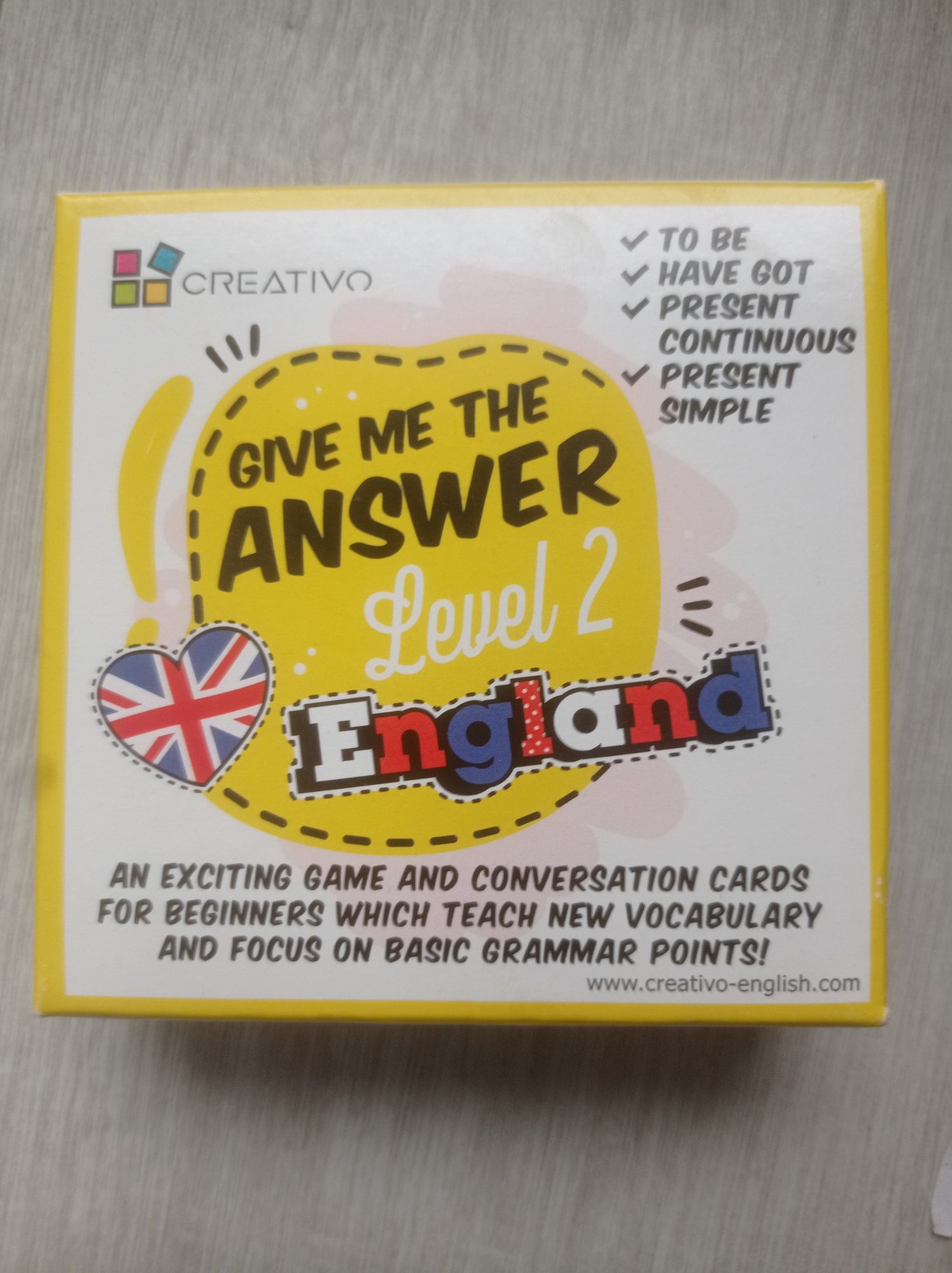 Gra Give me the answers level 2 do ćwiczenia angielskiego