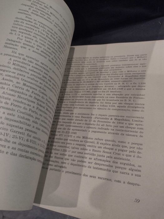 Será esta a Justiça? 1955 Ortigão de Oliveira "Advogado"