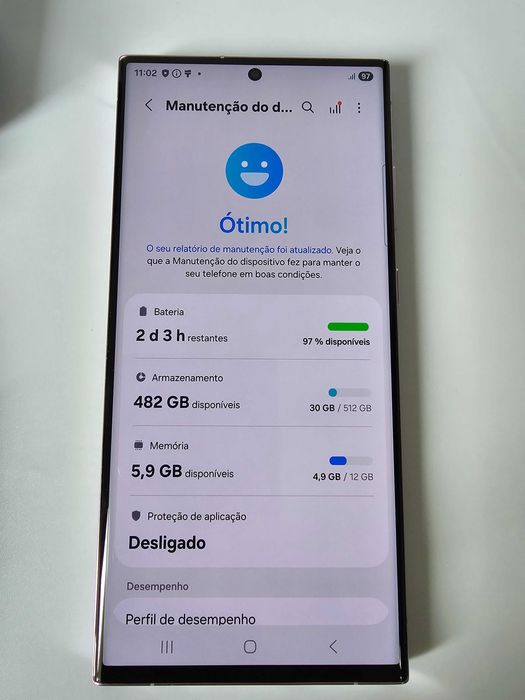 Samsung S23 ultra 512gb.  Excelente.