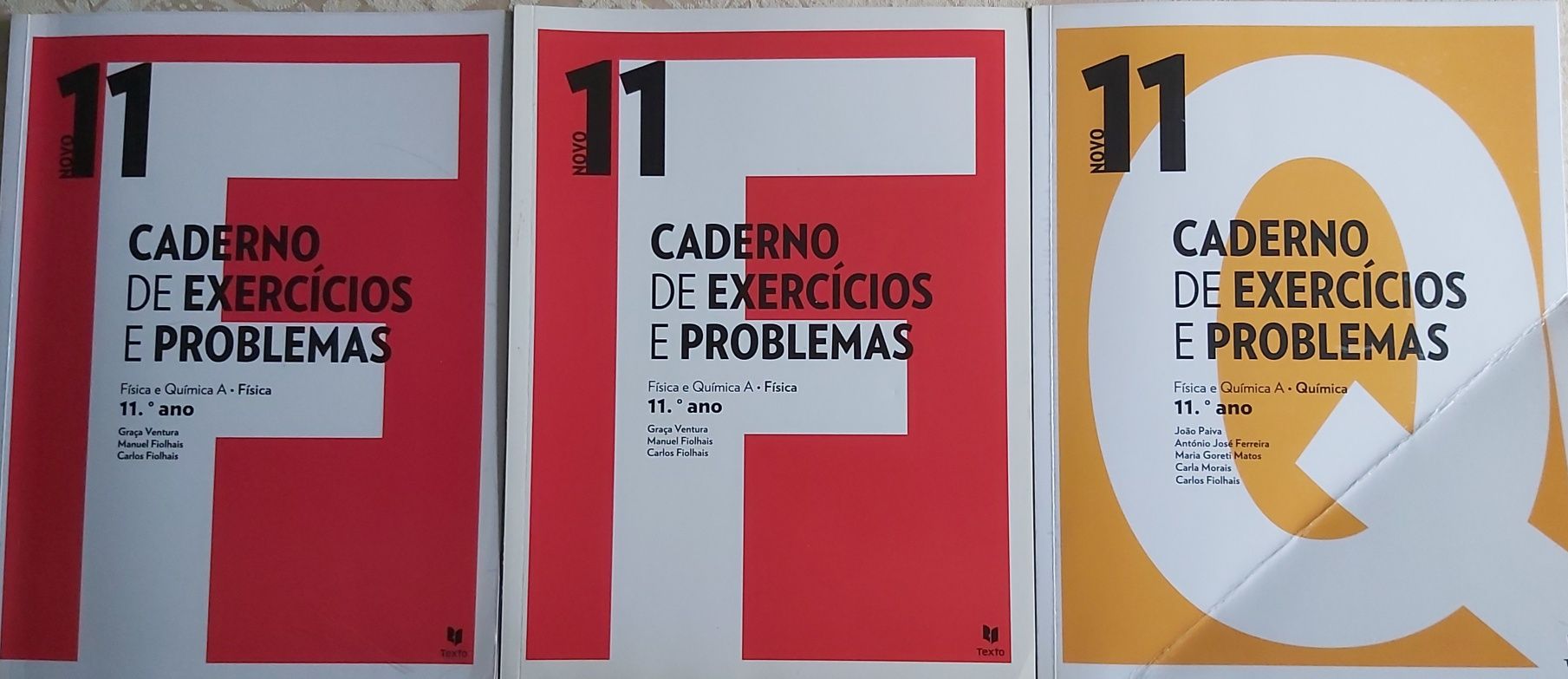 Caderno exercícios e problemas e provas modelo - Física e Química 11