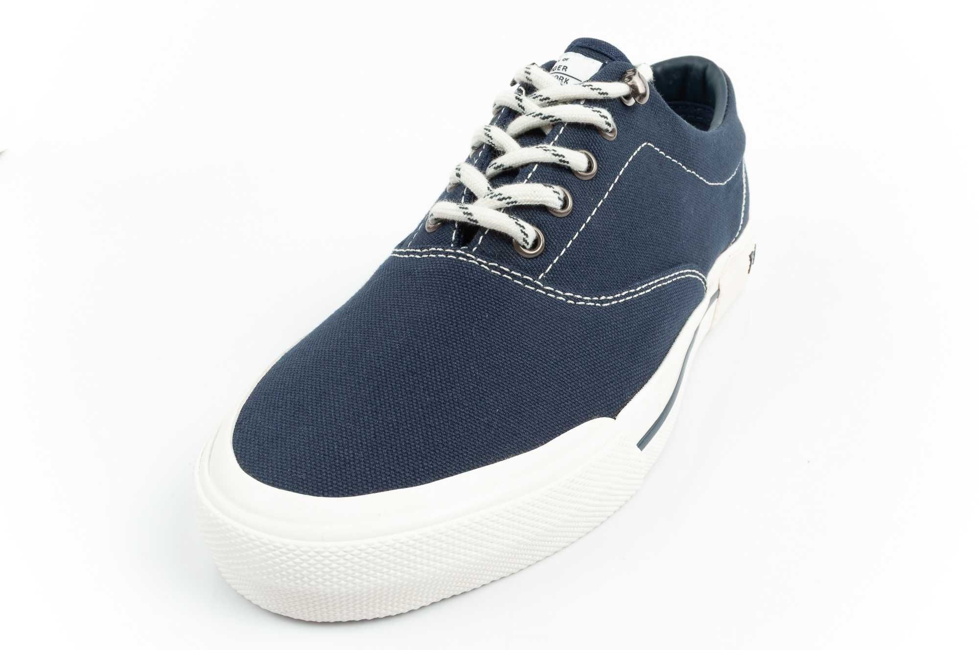 Tommy Hilfiger buty sportowe trampki modne wygodne granatowe r. 42