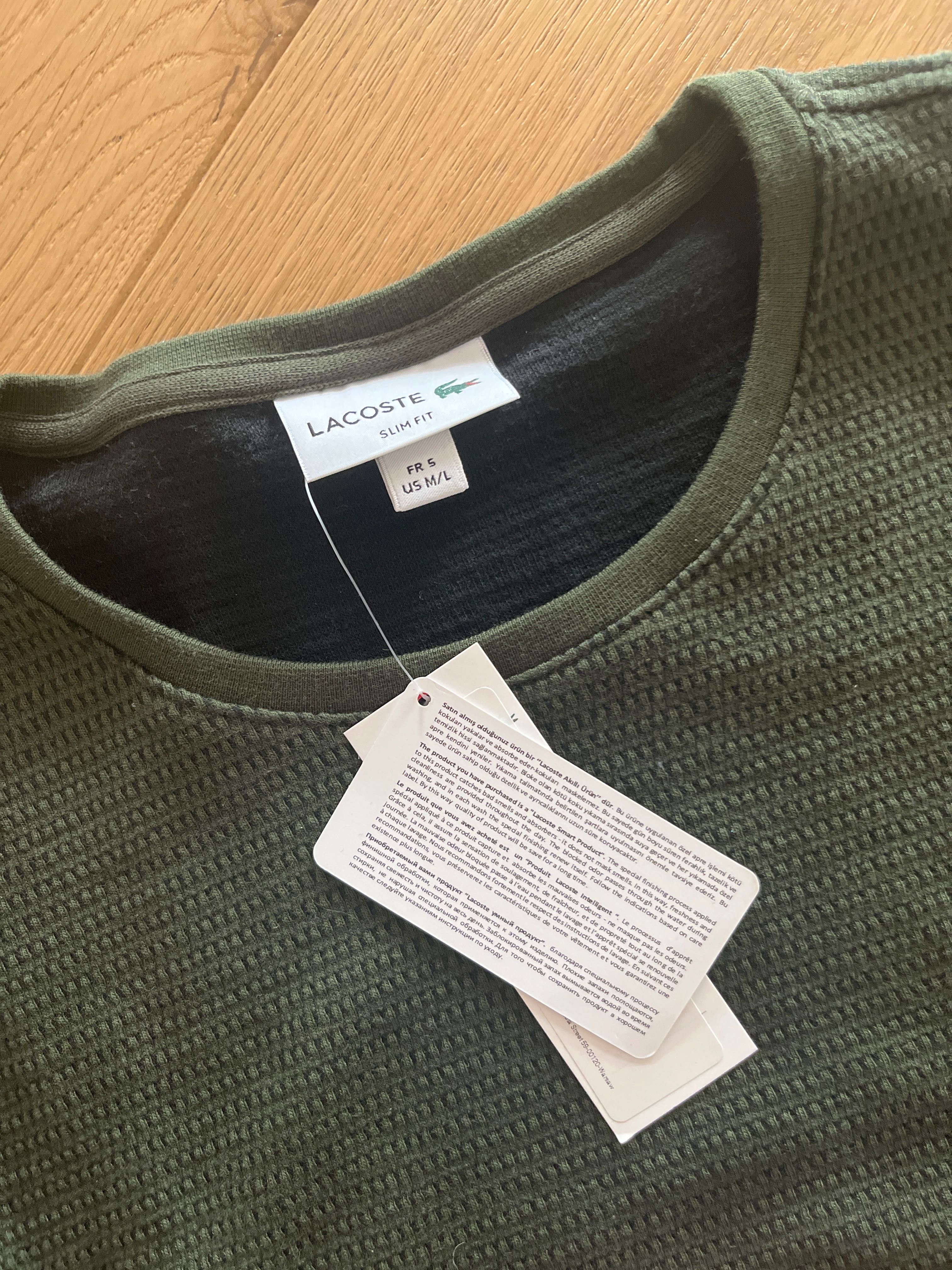 Sweterek Lacoste męski rozmiar L nowy z metką