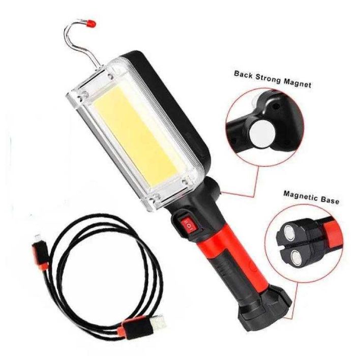 Светильник лампа кемпинг BL 8859 COB + магнит\ мощный фонарь