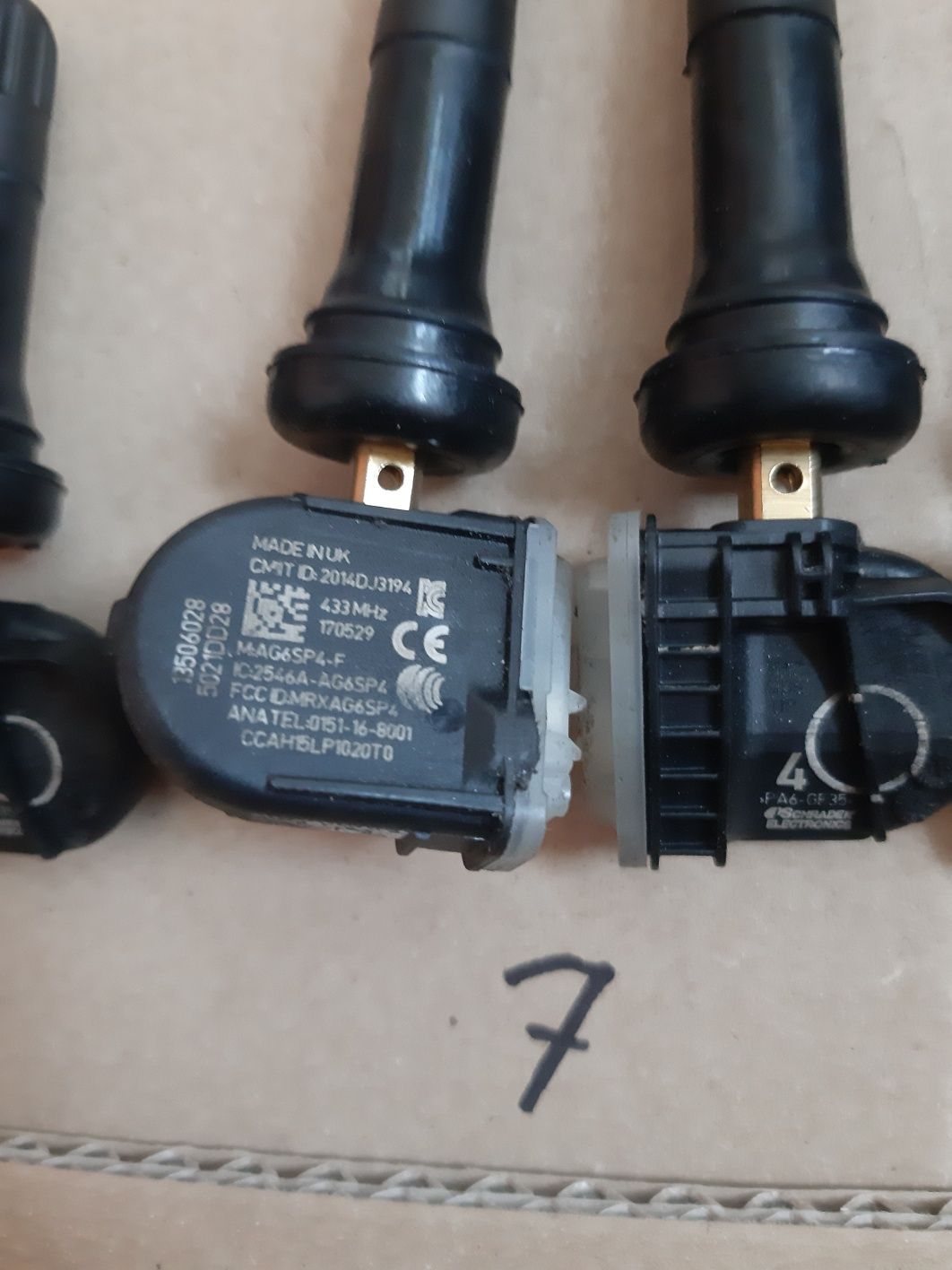 Czujniki ciśnienia kol TPMS Opel