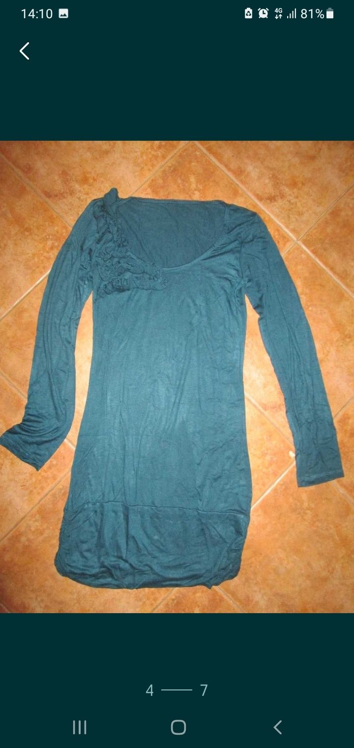 Vestido desigual  etc. e camisola tamanho M