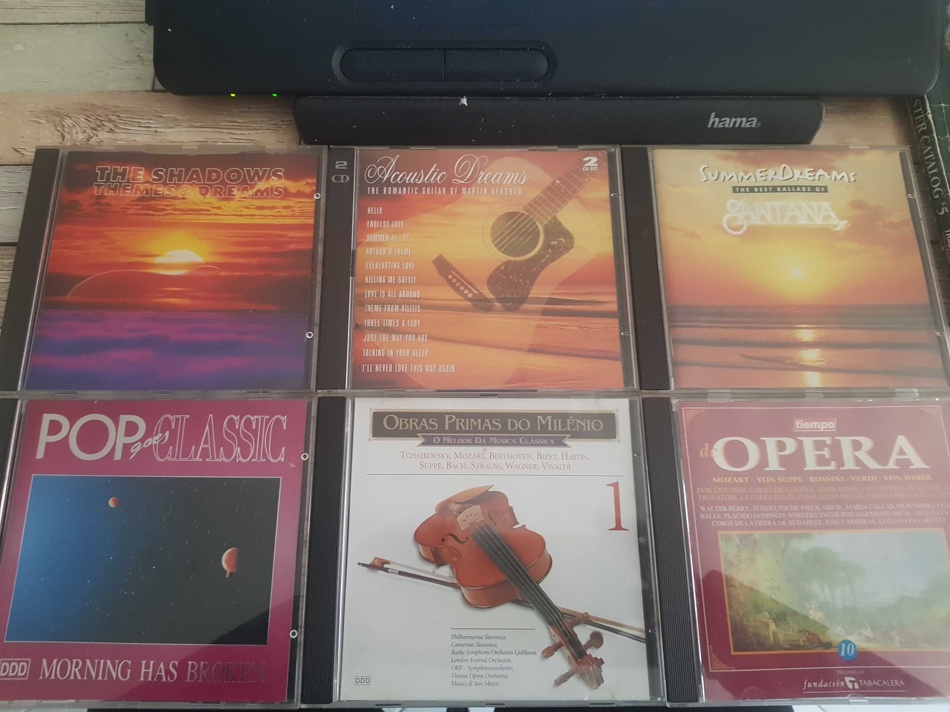 CDS musicas variadas tudo 10€
