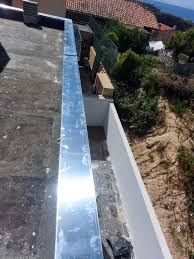Trabalhos em Zinco, coberturas, rufos etc.