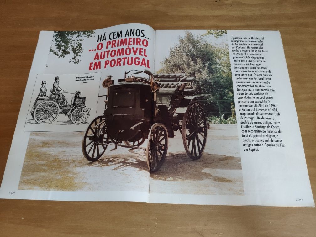 Revista ACP O primeiro automóvel em Portugal
